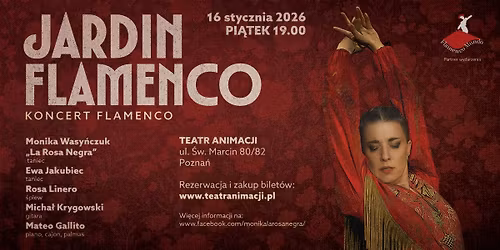 JARD\u00cdN FLAMENCO: koncert flamenco w Poznaniu