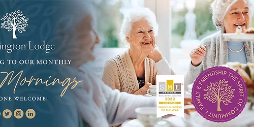 Doddington Lodge Monthly Coffee Mornings