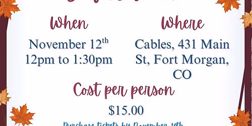 November Quarterly Luncheon