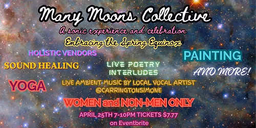 Many Moons Collective- Spring Equinox Celebration