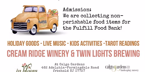 Gather & Give Harvest Market! \ud83e\udd83 Thanksgiving Farmers Market at Calgo Gardens!