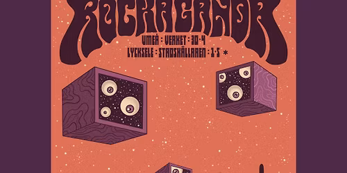 ROCKAGANDA @ VERKET, UME\u00c5 | CRANEIUM | I AM LOW | MALGOMAJ | DJ KRULL | 