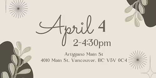 Silent Book Club - April Meeting