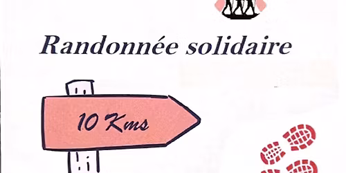 Randonn\u00e9e solidaire sur le Fronsadais 