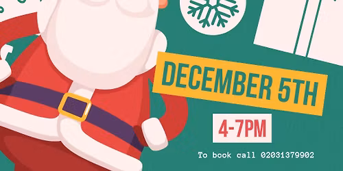 Free kids Xmas party with special guest!