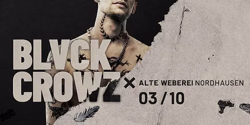 RAVE WITH BLVCK CROWZ LIVE - 2 FLOORS I ALTE WEBEREI NORDHAUSEN 