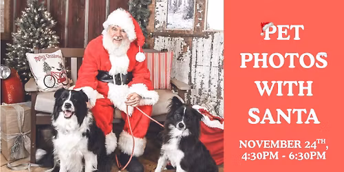 Pet Photos with Santa 