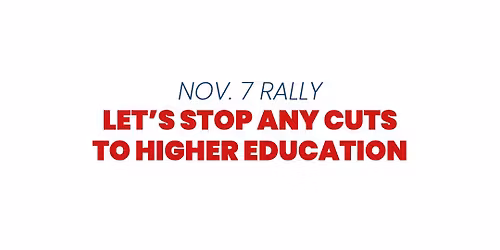 Rally: Let's stop any cuts to higher education - Harrisburg