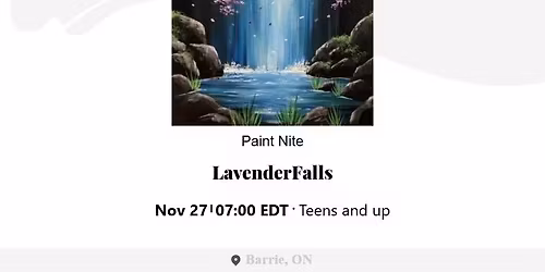 Paint Nite at East Side Bayfield