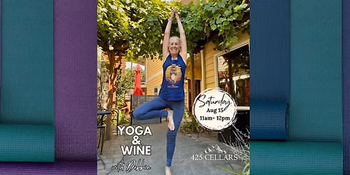 Yoga and Wine with Debbie