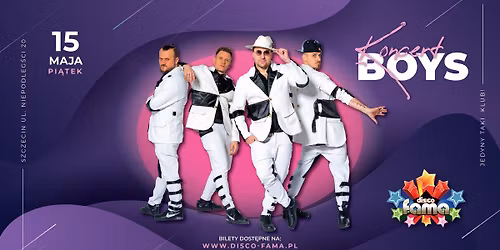 KONCERT | BOYS | DISCO FAMA 