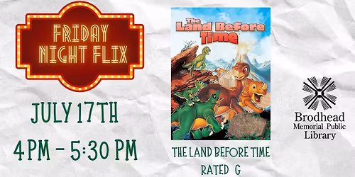 Friday Night Flix: The Land Before Time