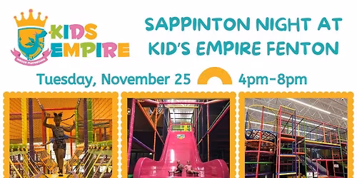Sappington Night at Kid's Empire Fenton