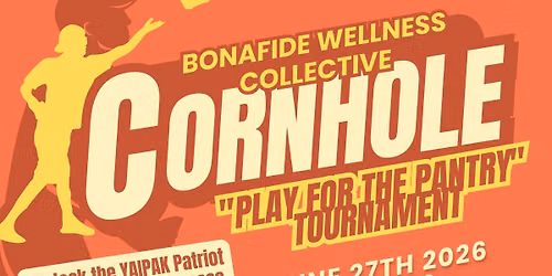 "Play for the Pantry" Inaugural Cornhole Tournament