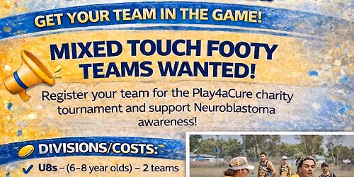 Day 4 Neuroblastoma - Mixed Touch Competition \ud83c\udf97