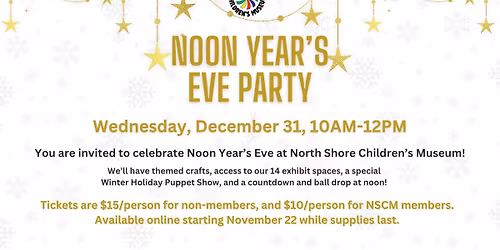 Noon Year's Eve Party 2025 at NSCM