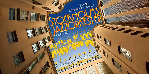 Storband p\u00e5 Nomad \u2600\ufe0fSTOCKHOLMS JAZZORKESTER\u2600\ufe0f Fri entr\u00e9!