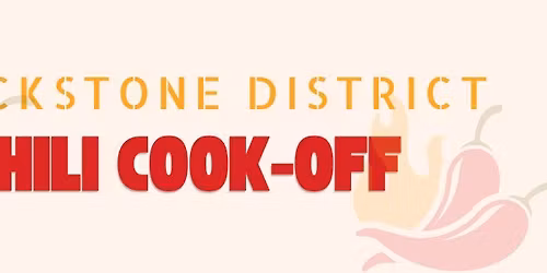 2nd Saturday Chili Cook-Off