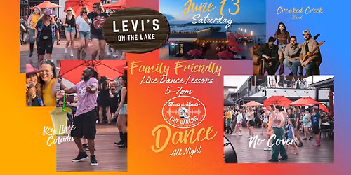 Line Dancing at Levi's on the Lake