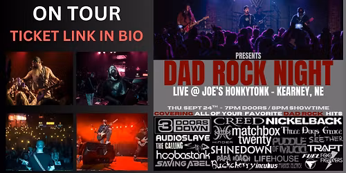 Dad Rock Night (a tribute to 2000's Rock) presented by: COUNCIL HILL