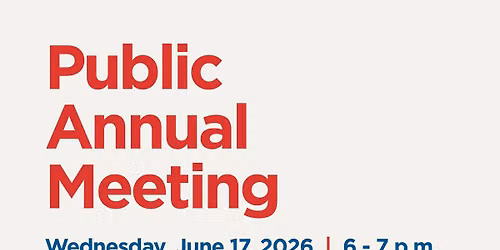 Public Annual Meeting