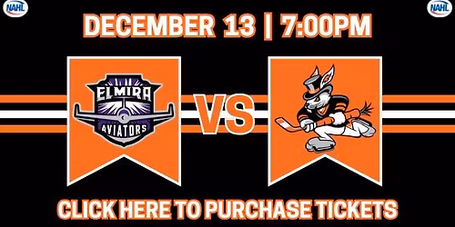 \ud83c\udfd2 Hat Tricks vs. Elmira Aviators