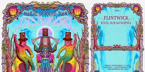 Yheti b2b Toadface Sleight of Sound Tour at Cabanas
