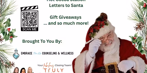 Client Appreciation Event - Pictures with Santa