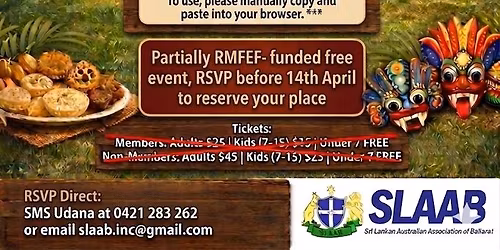 Celebrate the Sri Lankan New Year Festival 2026! 