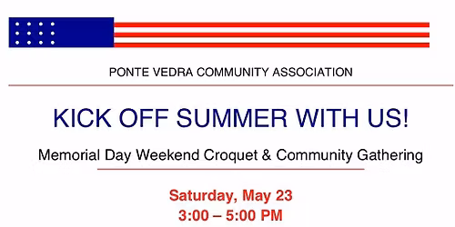 PVCA Croquet Event