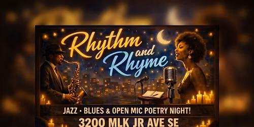 Rhythm & Rhyme: Celebrating Jazz, Blues & the Power of Spoken Word