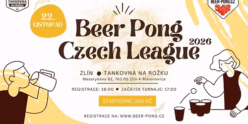 Beer Pong Czech League 2026 - Zl\u00edn