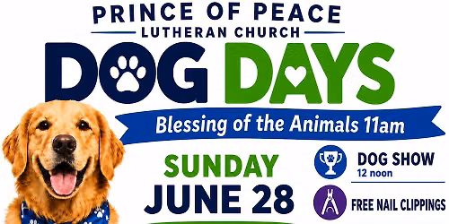Prince Of Peace Lutheran Church Dog Days