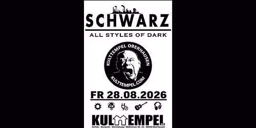 AREA1: SCHWARZ - All Styles of Dark (im Anschluss vom Lacrimas Profundere Konzert)