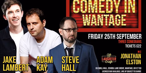 September's Comedy in Wantage