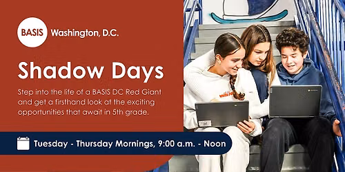 Shadow Day at BASIS Washington, D.C.