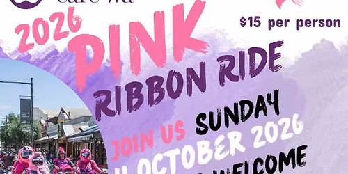 2026 Perth Pink Ribbon Ride