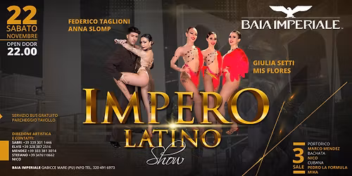 IMPERO LATINO _ BAIA IMPERIALE _ 22 NOV