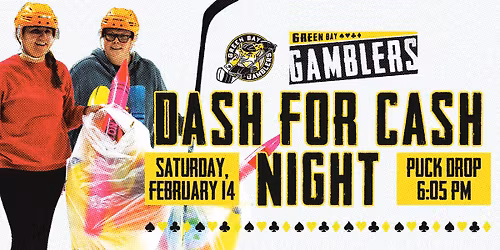 Green Bay Gamblers - Dash For Cash & Lego Night