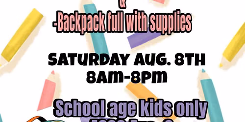 4th Annual Back to School Event