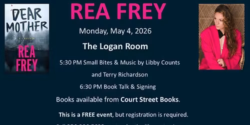 Book Talk & Signing with Rea Frey