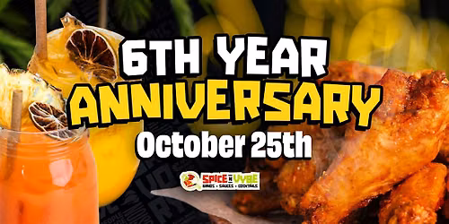 6th Anniversary Brunch - SPICE N VYBE