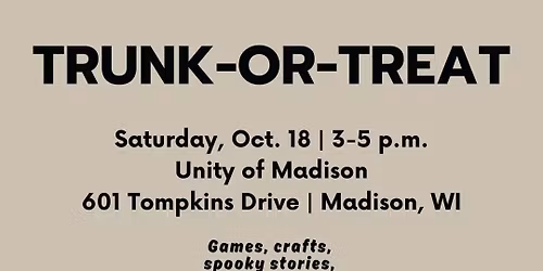 Trunk-or-Treat (Sweet Moments, Not Just Treats)