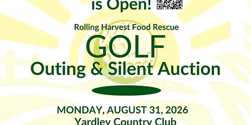 Rolling Harvest Food Rescue Golf Outing & Silent Auction