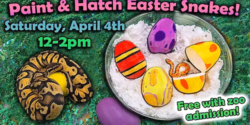 \ud83d\udc0d\ud83e\udd5a Paint & Hatch Easter Snakes! \ud83e\udd5a\ud83d\udc0d
