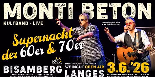 Supernacht der 60er & 70er