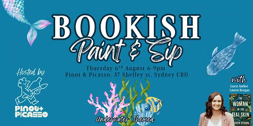Bookish Pop Up Event | Paint & Sip with Lauren Keegan