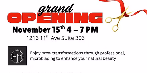 GRAND OPENING at the Brett Building