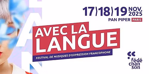 Festival Avec la langue 2025