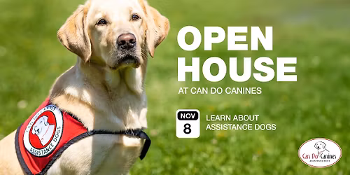 Open House - Learn about assistance dogs!